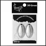 Uyguna-Yakala 50 Gram - 100 Gr Paket Kıstırma (Zeytin) Kurşun -Olta Kurşunu -Sun.158