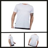 Uyguna-Yakala Beyaz (600400) Alpinist Basic Erkek Pamuklu T-Shirt-Tsh.442