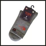 Uyguna-Yakala Gri 41-44 Havlu Erkek Patik Corabi-Rap.157