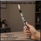 Uyguna-Yakala Kamuflaj Doldurulabilir Gazlı Uzun Çakmak-Ykt.284