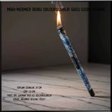 Uyguna-Yakala Mavi/Mermer Rengi Doldurulabilir Gazlı Uzun Çakmak-Ykt.278
