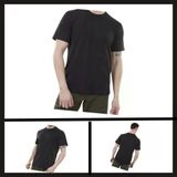 Uyguna-Yakala Siyah (600616)Alpinist Lucid Erkek Pamuklu T-Shirt-Tsh.449