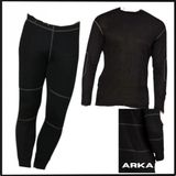 Uyguna-Yakala Yetişkin Termal Içlik - Thermoform - Active Plus - Siyah