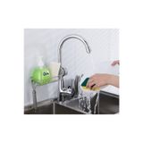 Uygunonline Mutfak ve Banyo Organizeri Demir Raf Tek Kat Sabunluk Süngerlik