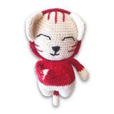 Uyku Arkadaşı Kedi Organik Amigurumi Oyuncak