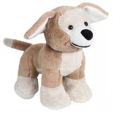 Uyku Arkadaşı Peluş Kahve Köpek 40 Cm Dd-30705