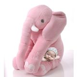 Uyku Arkadaşım Fil - Büyük Yumuşacık Peluş Fil - 85 cm- Sevgiliye HEDİYE Pembe