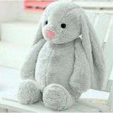 Uyku Arkadaşım Uzun Kulak Bunny Peluş Tavşan 65 cm Gri