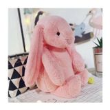 Uyku Arkadaşım Uzun Kulak Bunny Peluş Tavşan 65 cm Pembe
