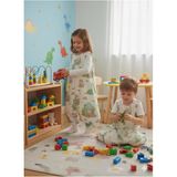 Uyku Tulumu, %100 Doğal Pamuk, Çift Kat Pazen Kumaş, Unisex, 1.0 Tog, 0-6 Ay, Yeşil