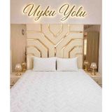 Uyku Yolu Yatak Pedi - Beyaz - 90 × 190 cm