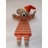 Uykucu Toby Uyku Arkadaşı Amigurumi Organik Oyuncak