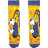 Uykulu Garfield Soket Çorap - Cok Renklı - 36 - 44