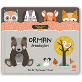 Uykusu Kaçan Minikler - Orman Arkadaşları (Pencereli Kitap)