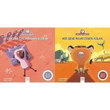 Uykuya Dalamayan Koyun: Anne Tavuk Anlatıyor Uykudan Önce Kısa Hikayeler & Her Şeye Hayır Diyen Aslan: Anne Tavuk Anlatıyor Uykudan Önce Kısa Hikayeler (2 Kitap Set)