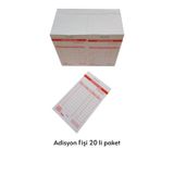 UYSAL Adisyon Fişi (Garson) Tek Nüsha 1.Hamur 70 gr 20 li Paket