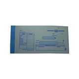 Uysal Apartman Gelir Gider Makbuzu 9.5 x 19.5 cm Mavi Renk 300 Gram Kapaklı