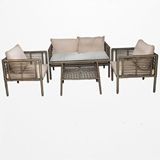 Uysal Garden Defne İkili Bahçe Balkon Oturma Takimi Çim
