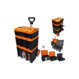 uysal hırdavat ER10 3 LÜ TEKERLEKLİ TAKIM ÇANTASI SETİ