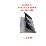 UYSAL İşçi Sağlığı Ve İş Güvenliği Kurulu Karar Defteri 3 Nüsha 50 Yp. (1-50) Numaralı (1 ADET)