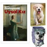 Uysal Kız - Fyodor Dostoyevski ve Dekoratif Köpek Kalemlik - Mutlu Prens Planlama Defteri