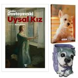 Uysal Kız - Fyodor Dostoyevski ve Dekoratif Köpek Kalemlik - Pamuk Şeker Planlama Defteri