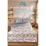 Uysal Saten Yorgan %100 Pamuklu Tek - 155 x 215 cm - 001-Renkli