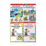 Uysal Yayınevi Çocuklar Için Faaliyetli ve Etkinlikli Temel Dini Bilgiler Seti (4 Kitap)