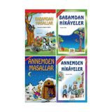 Uysal Yayınevi İlkokul (1.2.3.4.Sınıf) Eğitici ve Eğlenceli Okuma Kitabı Hikaye ve Masal Seti (4 Kitap)
