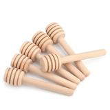 Uyt Life 10'lu Paket 8 cm Mini Ahşap Bal Kaşığı - Hediyelik Bal Çubuğu, Nişan, Düğün, Nikah Şekeri ve Bebek Mevlüdü İçin Süsleme Kaşığı - Doğal Ahşap Küçük Bal Karıştırıcı ve Sunum Aksesuarı