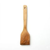 Uyt Life Ahşap Spatula, 28 cm Doğal Kayın Ağacı Yemek Kaşığı, Yapışmaz Tavalar İçin Çizmez Mutfak Servis Gereci, El Yapımı Uzun Saplı Hamur ve Servis Spatulası, Sağlıklı Mutfak Seti Yardımcısı