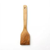 Uyt Life Ahşap Spatula, 28 Cm Doğal Kayın Ağacı Yemek Kaşığı, Yapışmaz Tavalar İçin Çizmez Mutfak Servis Gereci, El Yapımı Uzun Saplı