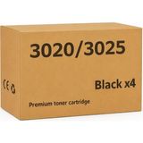 Uyumlu 4'lü Laser Muadil Toner 106R02773 Phaser 3020 ve Workcentre 3025 Yazıcılar Için 1.5k Sayf