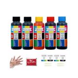 Uyumlu Tanklı Yazıcı Mürekkep Seti (5 X 100 Gr)