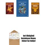 Uyumsuz Defne Kaman'ın Maceraları - Ateş + Ah Bir Kedi Olsam! + Uyumsuz Defne Kaman'ın Maceraları - Toprak + Okuma Sticker'ları - 2710.8