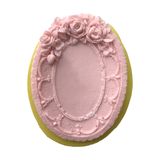 Uyuyan Kız Bebek Şeklinde Silikon Pasta ve Seker Hamuru Kalibi 6x3x2,5 cm