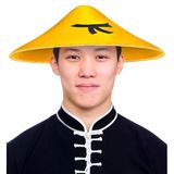 Uzak Doğu Asyalı Çin Japon Şapkası Sarı Renk P79592s6639