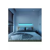 Uzaktan Kumandalı 16 Renkli Led Abajur Aplik Gece Lambası Rgb Lambader Yuksek Işık Sistemi