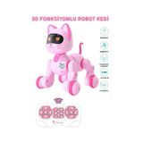 Uzaktan Kumandalı 30 Fonksiyon Akıllı Interaktif Öğretici Robot Oyuncak Kedi Kedi