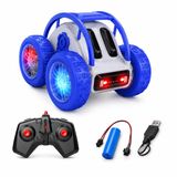 Uzaktan Kumandalı 360° Dönen Stunt Araba, Işıklı Akrobatik Yarış Arabası, 2.4GHz, Şarj Edilebilir, 1:20 Ölçek, 8 Yaş ve Üzeri