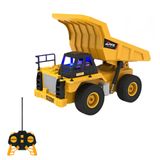Uzaktan Kumandalı 40 MHz Tam Fonksiyonlu Rc İş Araçları Led Işıklı Kepçeleri, Damperi ve Vinç Hareketlidir (Kule Vinç-Kepçe-Bulldozer-Kamyon) (Kamyon)