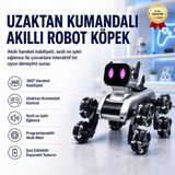 Uzaktan Kumandalı Akıllı, Eğitici Sesli Işıklı Akrobat Robot Köpek