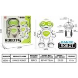 uzaktan kumandalı dans eden robot oyuncak robot oyuncak uzaktan kumandalı robot - Yeşil