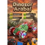 Uzaktan Kumandalı Dinozor Araba Jest Sensörlü Işıklı Müzikli 4X4 Akrobasi Arabası Şarjlı Oyuncak