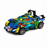 Uzaktan Kumandalı Duman Atan Egzozlu Yarış Arabası - Şarjlı Drift Aracı - Su Buharı Çıkaran Full Fonksiyon RC Araba R/C F/F