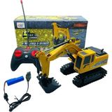 Uzaktan Kumandalı Excavator Kepçe Şarjlı 1:24 Işıklı