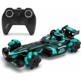 Uzaktan Kumandalı Full Fonksiyon 2.4g Şarjlı Buharlı Işıklı F Yarış Arabası, Rc Formula Model Spor Araç, Kumandalı Şarjlı Yarış Oyuncak Arabası Syr-66 - Çok Renkli