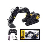 Uzaktan Kumandalı Full Fonksiyon Hareketli Excavator 2.4ghz Iş Makinesi Oyuncak Ekskavatör Çok Renkli