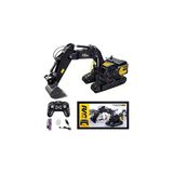 Uzaktan Kumandalı Full Fonksiyon Hareketli Excavator 2.4Ghz Iş Makinesi Oyuncak Ekskavatör