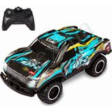 Uzaktan Kumandalı Full Fonksiyon LED Işıklı Gövde 3.7V Şarjlı 1:20 Off-Road Rc Araba - Gri